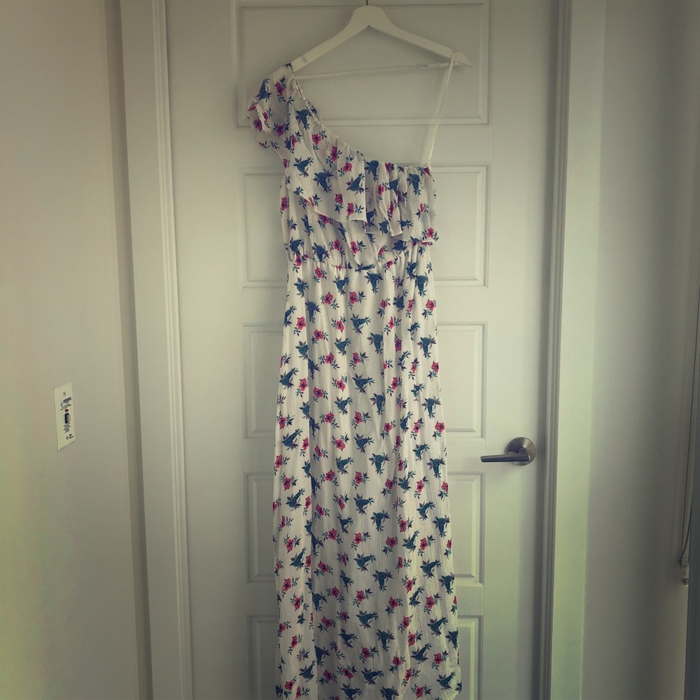 Club Monaco Kelli - One Shoulder Resort Dress